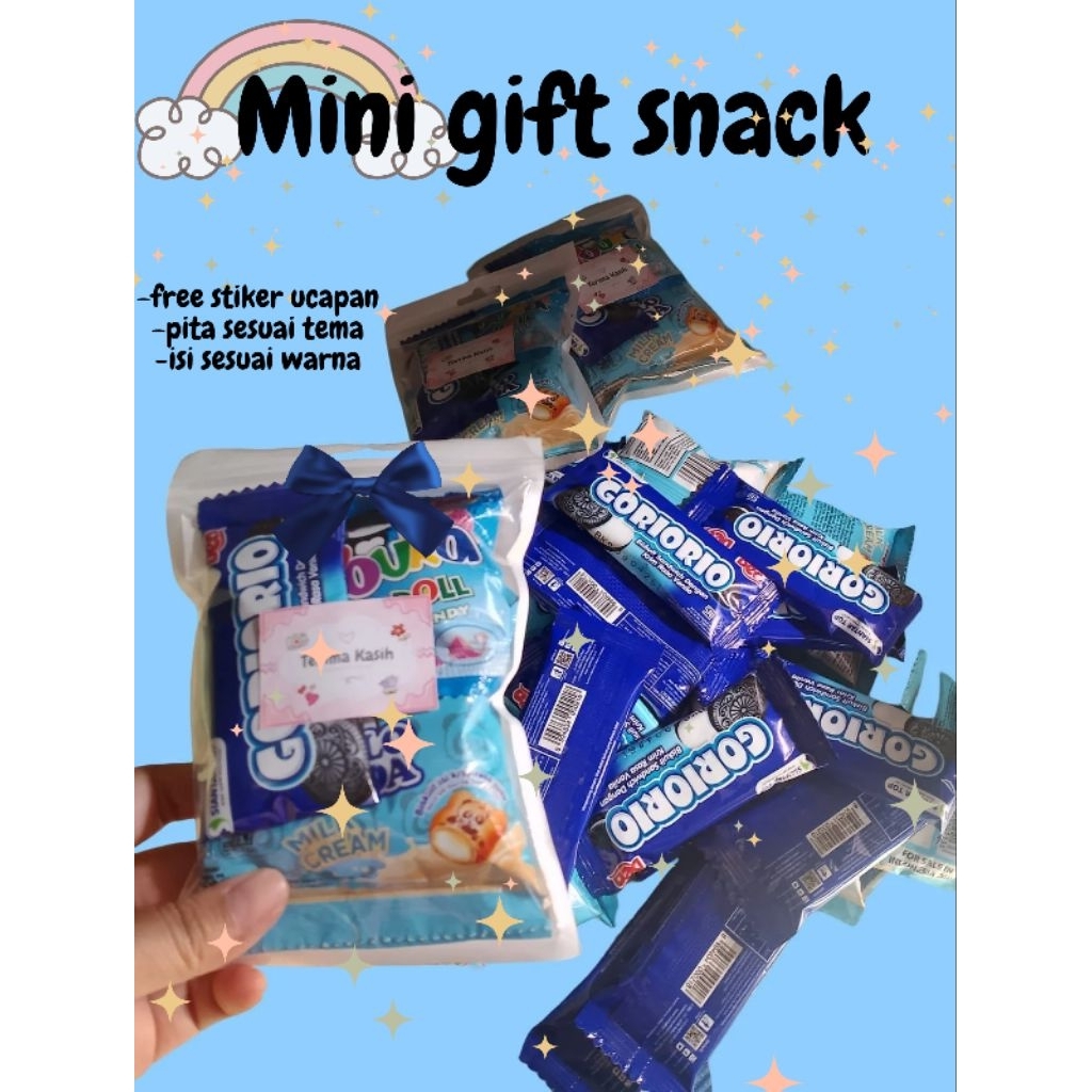 

mini gift snack hampers snack mini hadiah ulang tahun