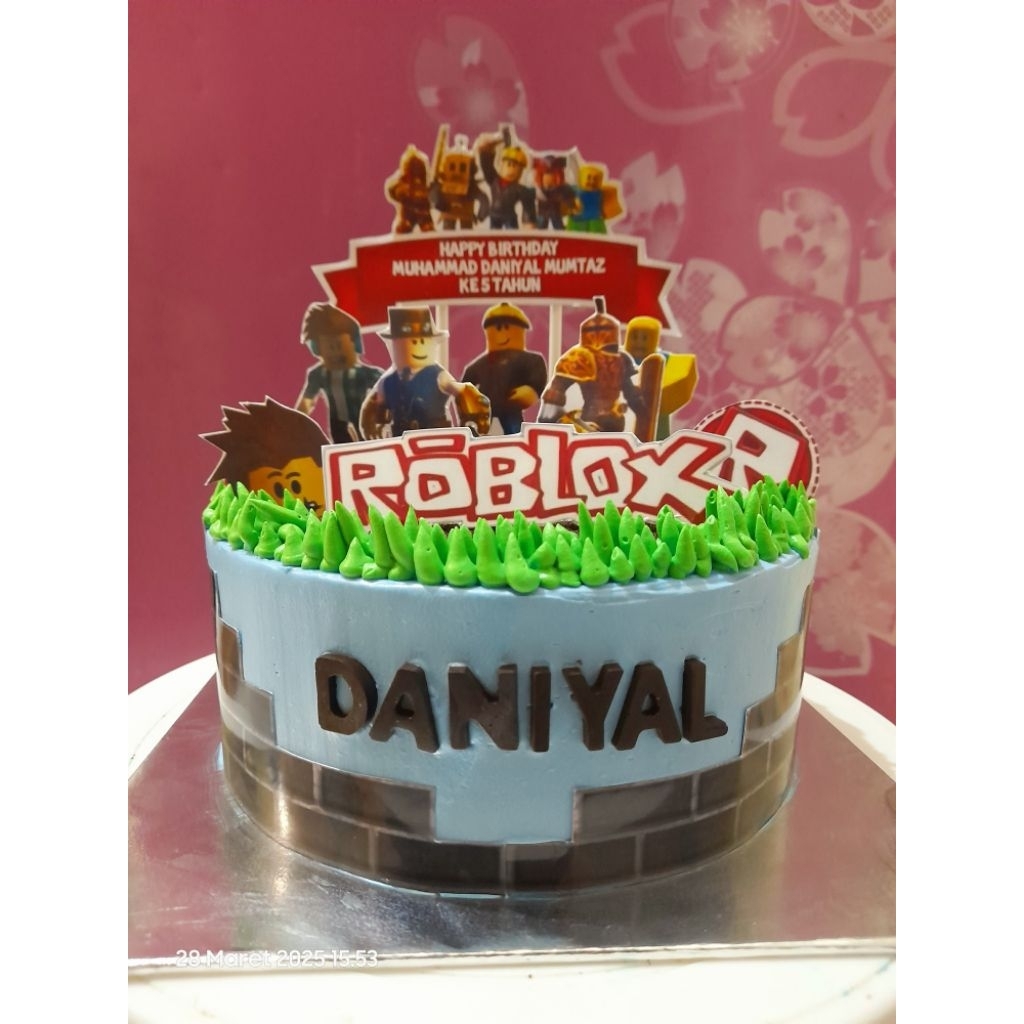 

KUE ULANG TAHUN KARAKTER ROBLOX | KUE ULANG TAHUN CUSTOM