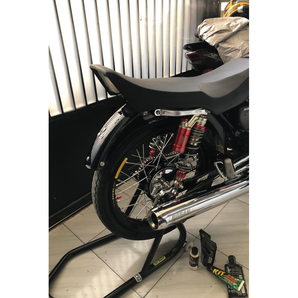 jok perahu coak rx king kulit majesta