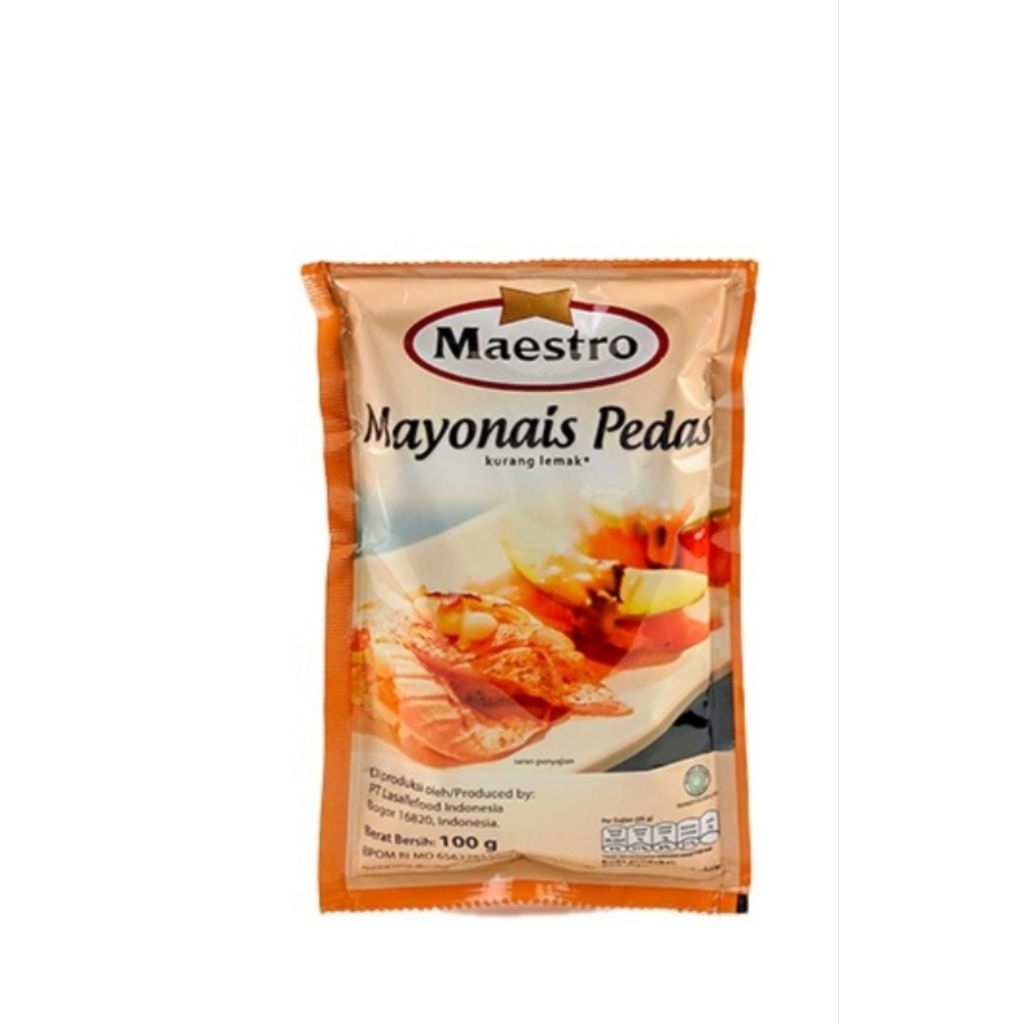 

maestro mayonaise pedas 100 gr