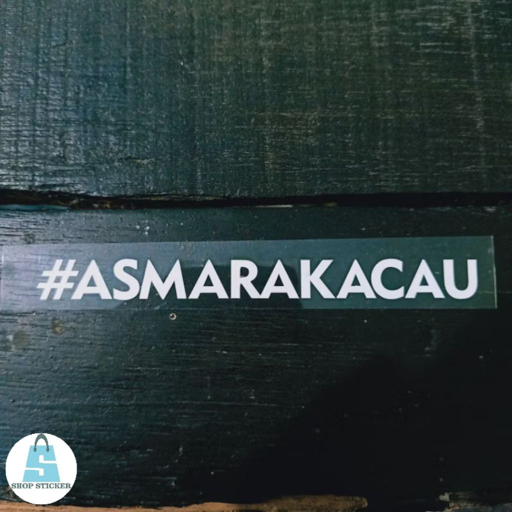 

sticker stiker cutting asmarakacau