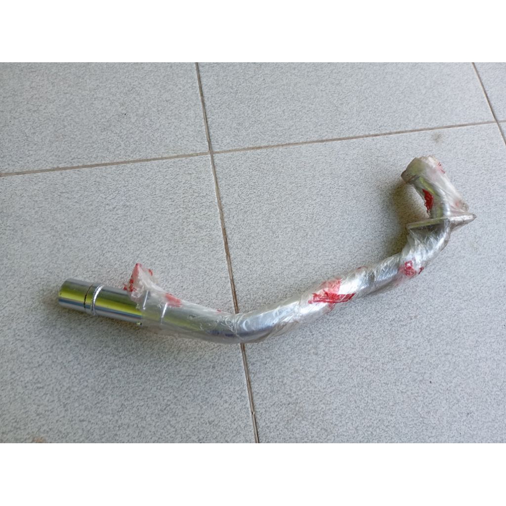 LEHER KNALPOT RACING YAMAHA XEON KARBU ORI ELMER