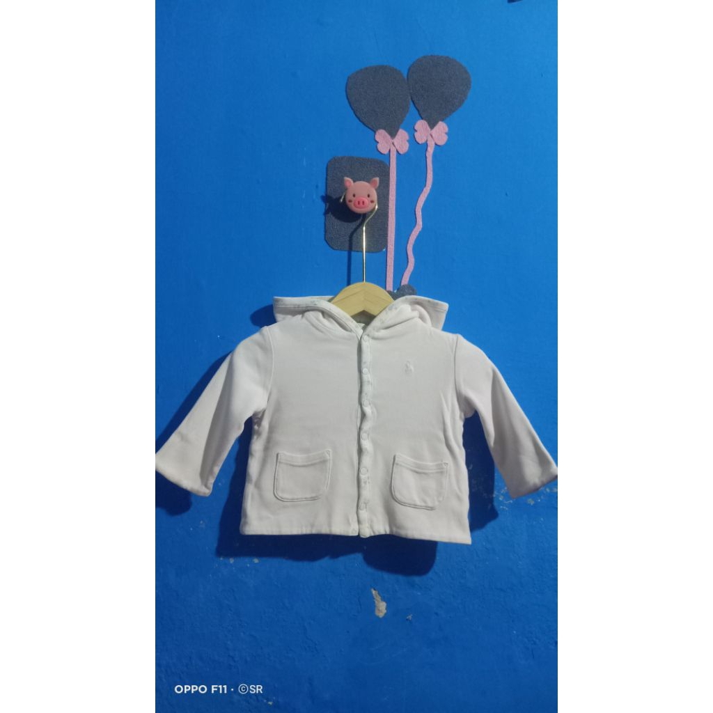preloved jaket bolbal Ralph Lauren baby vintage 0-6m