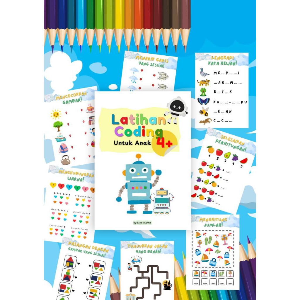 

Kertas Latihan Aktifitas anak - anak (isi 16 lembar)