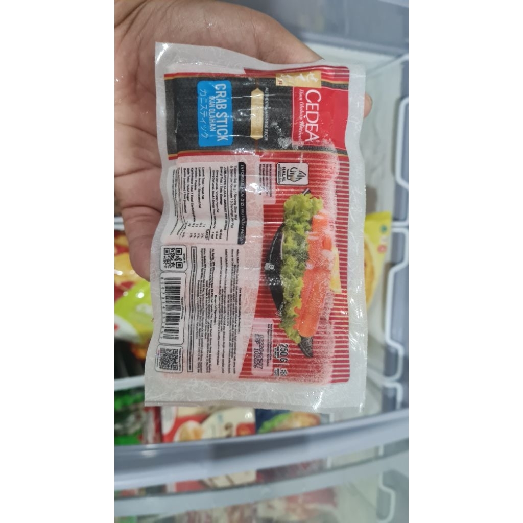 

CEDEA Crab Stick 250GR isi 16 pcs