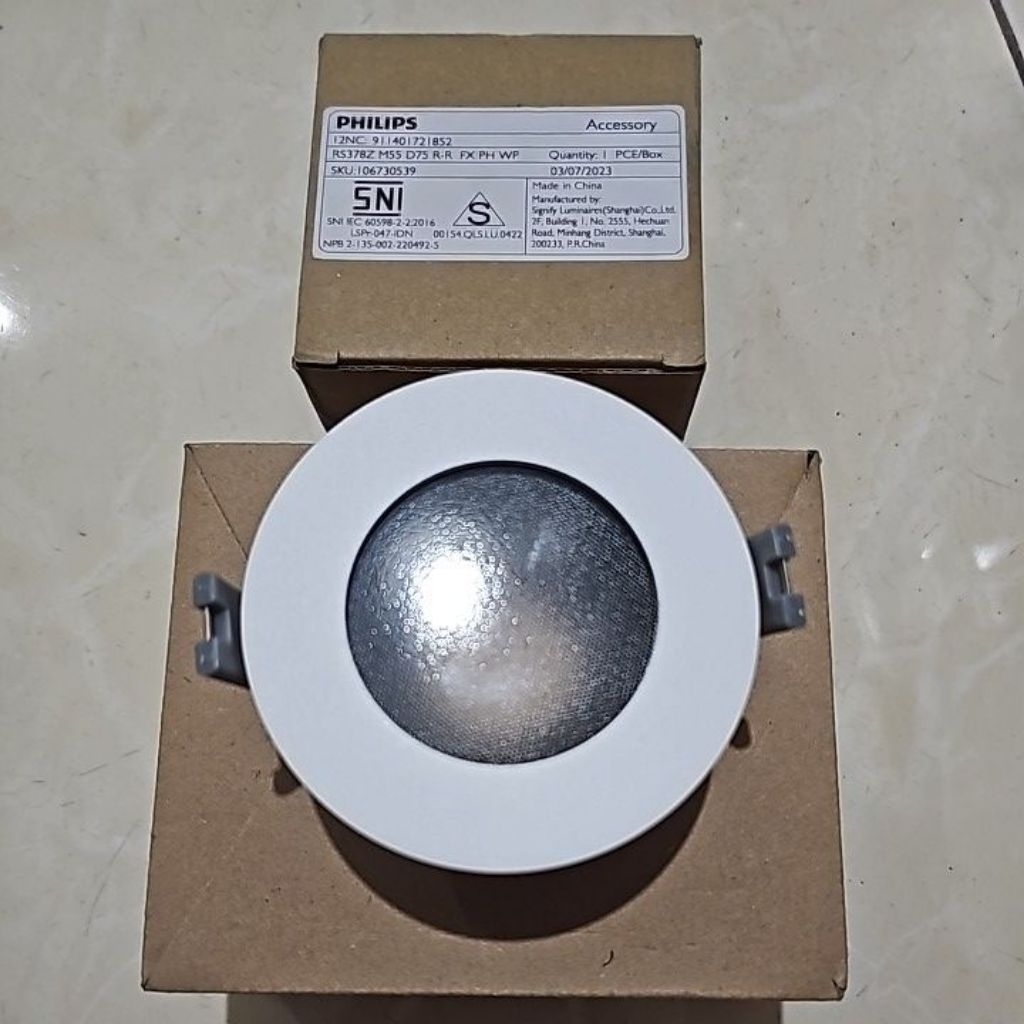 RS378Z M55 D75 R-R FX PH WP downlight philips