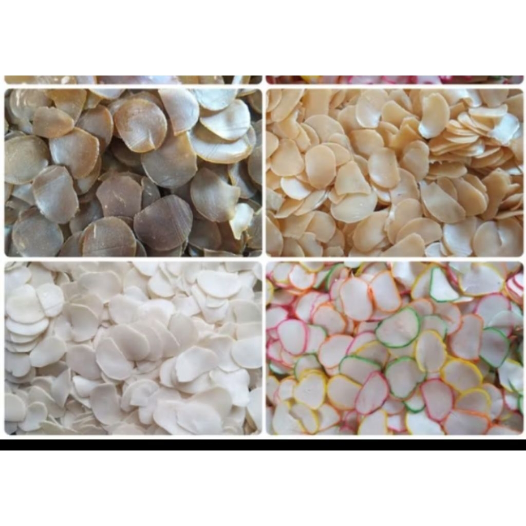 ANEKA MACAM KRUPUK MENTAH