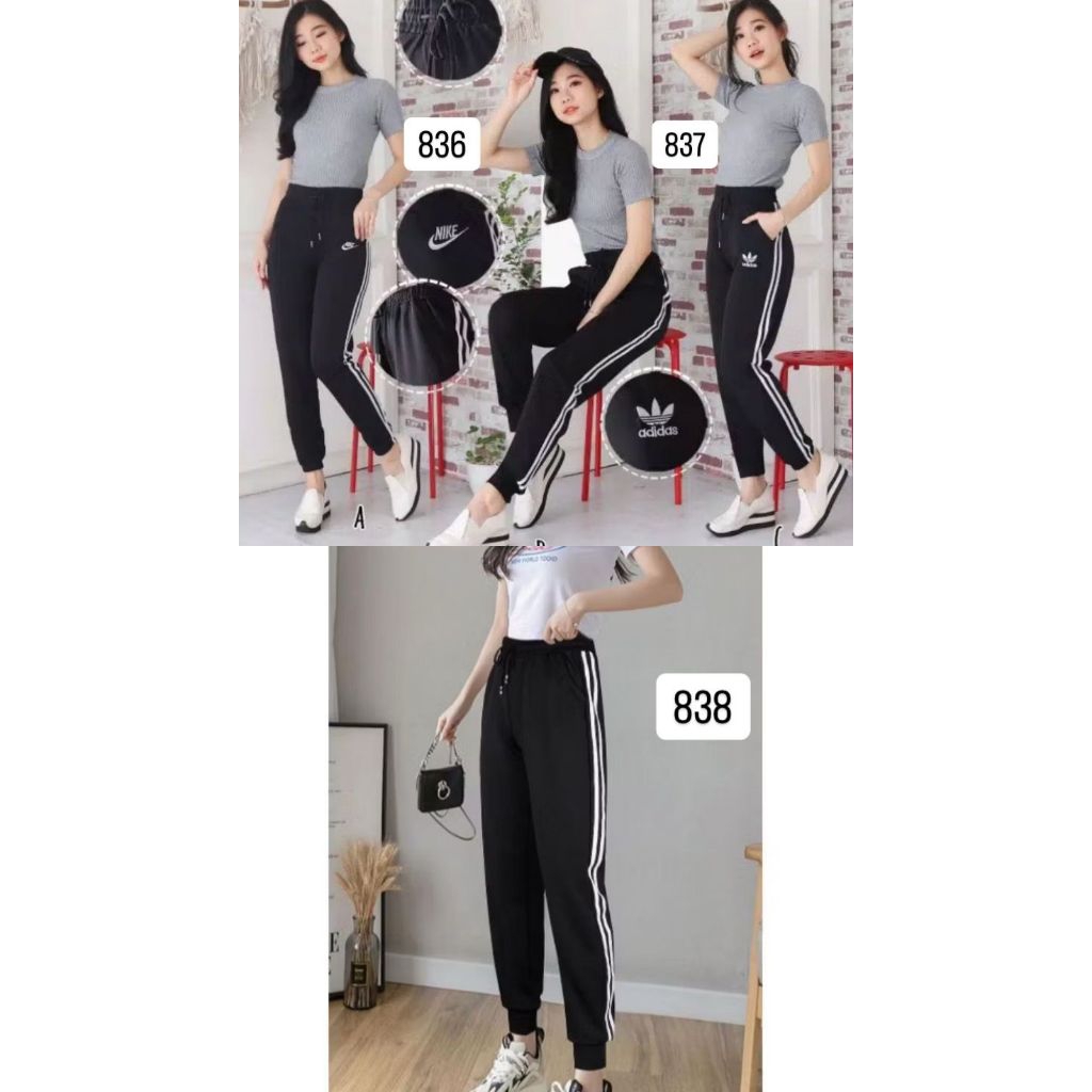 celana training wanita import