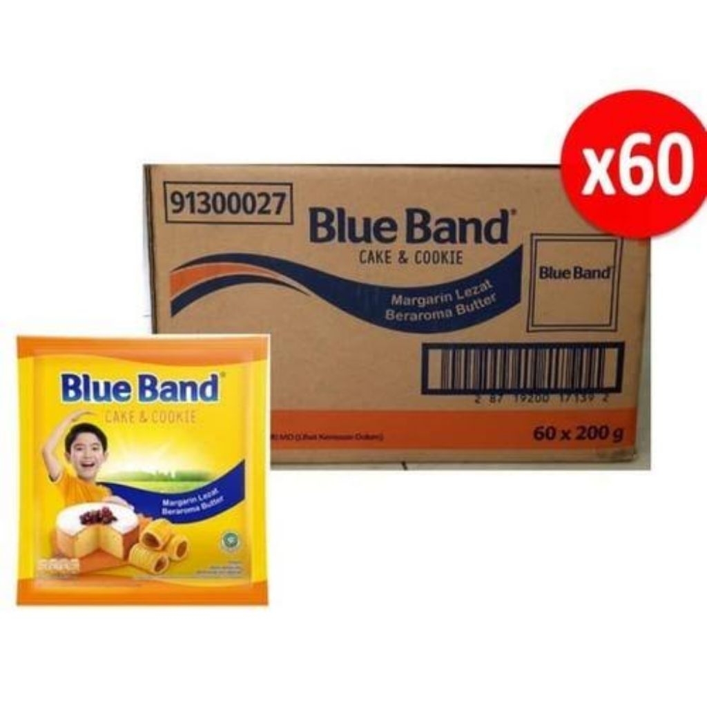 

Blue Band Cake & Cookie Margarine Sachet - 200 Gr ( Khusus Instant )