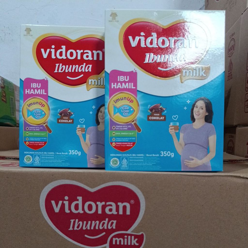 VIDORAN BUNDA COKLAT (1 KARTON ISI 24PCS) Exp 2027