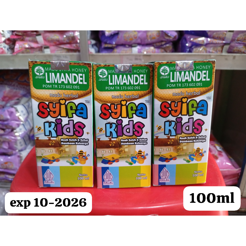 

Madu Anak Syifa Kids Amandel LIMANDEL (PROMANDEL) Termurah