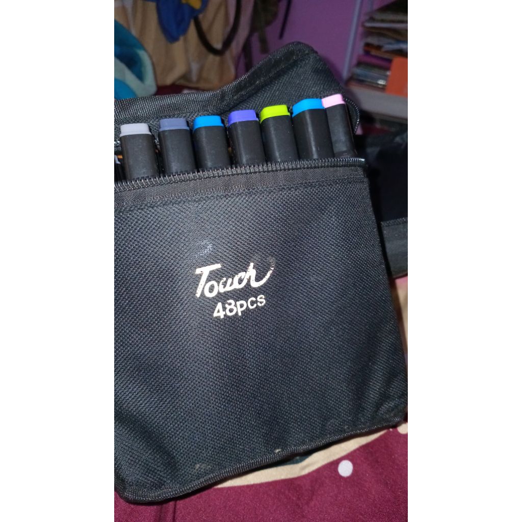 

spidol Touch Marker 48 preloved