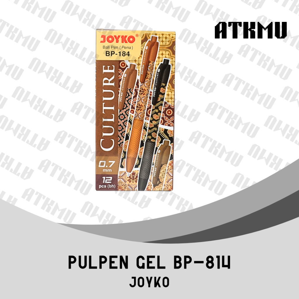 

Joyko Pulpen Culture Motif Batik BP-184 [Pack] Isi 12 Pcs