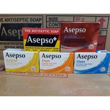 Asepso Sabun Mandi Batang 80gr / Sabun Asepso