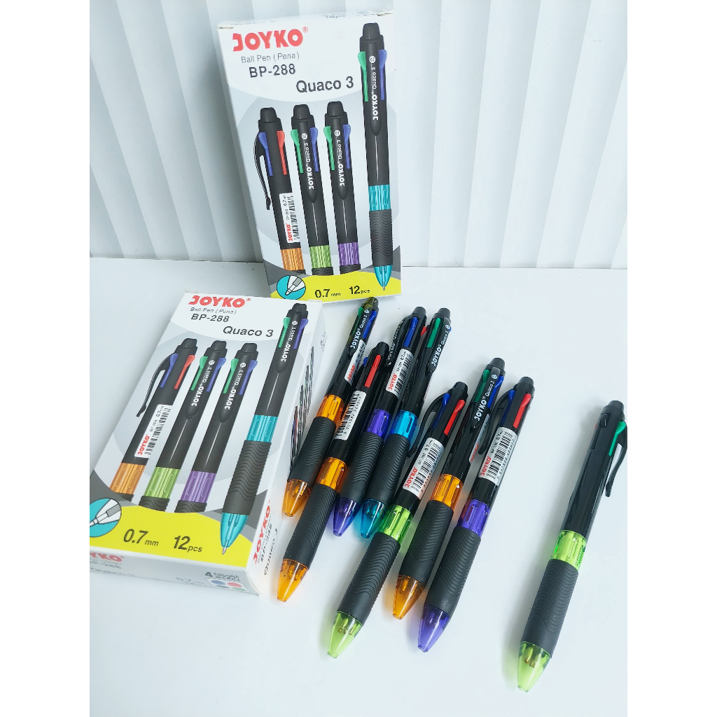 

Pulpen / Ball Pen JOYKO BP-288 4 Warna 0.7mm