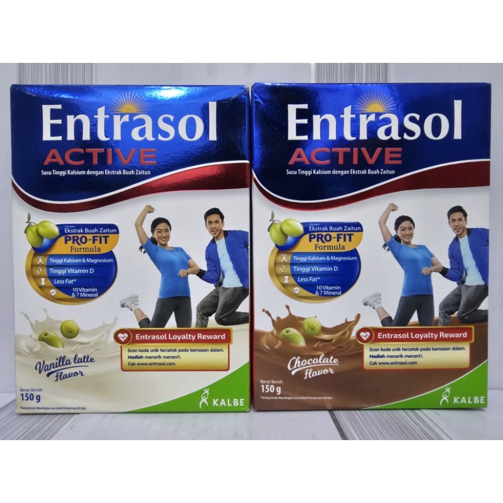 

Entrasol Active Susu Bubuk 150g