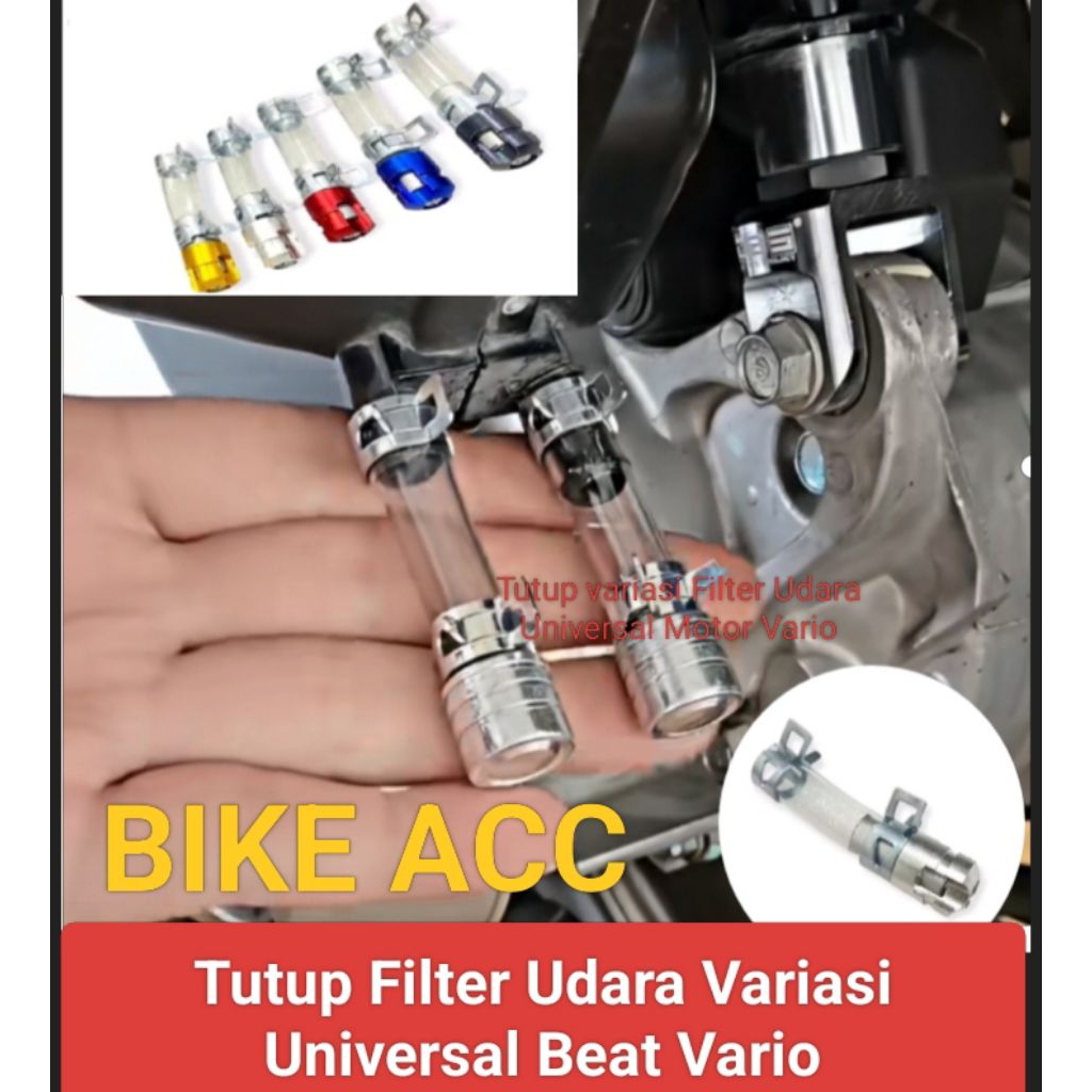 Tutup Selang Variasi Filter Udara Universal Beat Vario Tutup Selang Filter Udara Vario Beat
