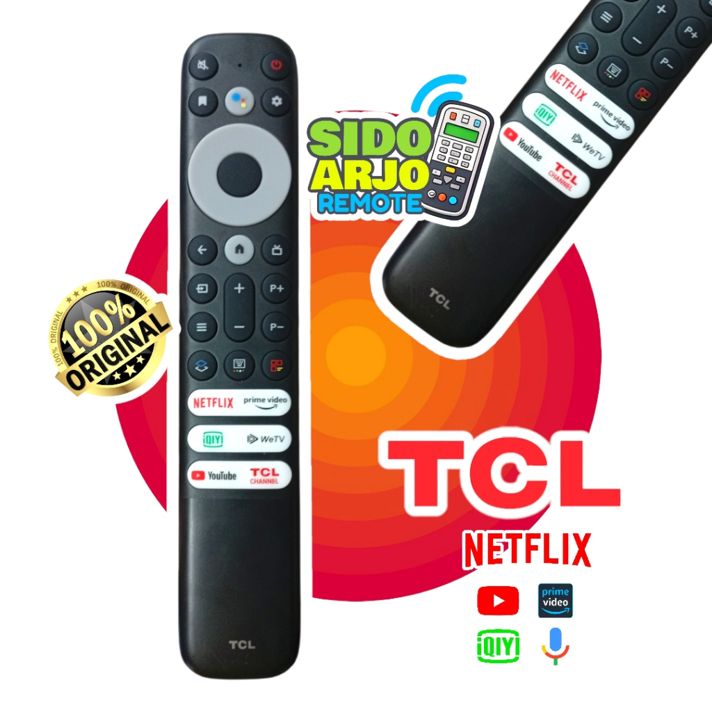 Remote / Remote TV TCL SMART ANDROID ORIGINAL