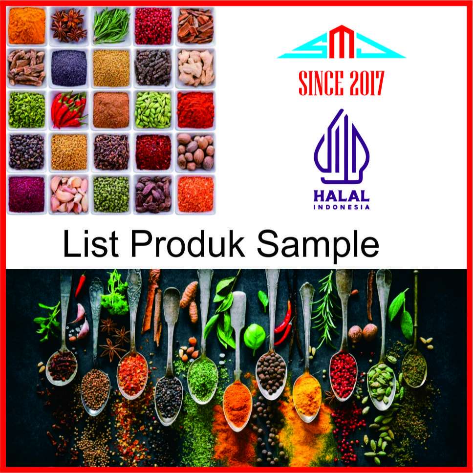 

Rempah Bubuk 25 gram Spice Herb Refill Ekonomis Sample Bumbu Powder Siap Pakai