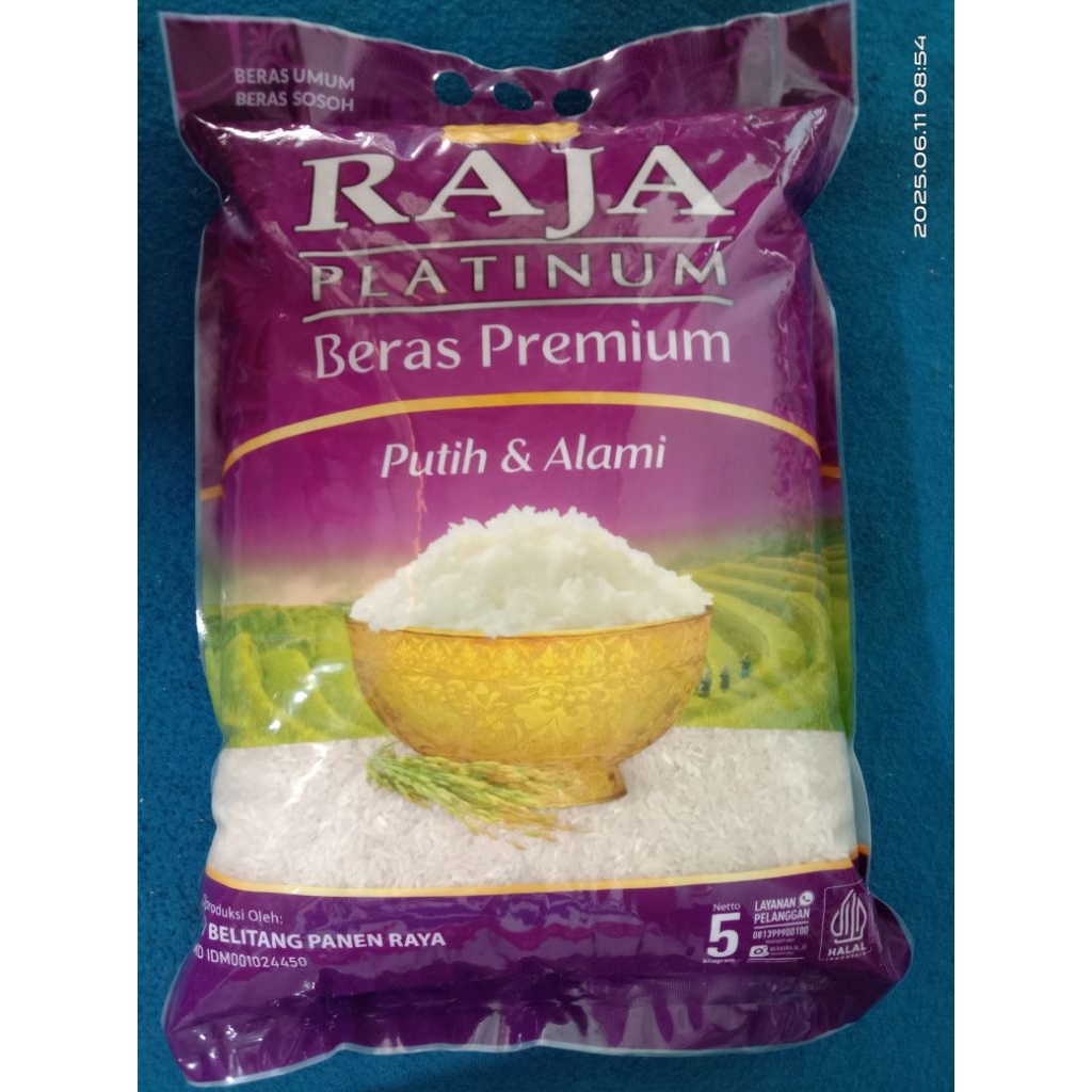 

Beras Raja Platinum 5 Kg