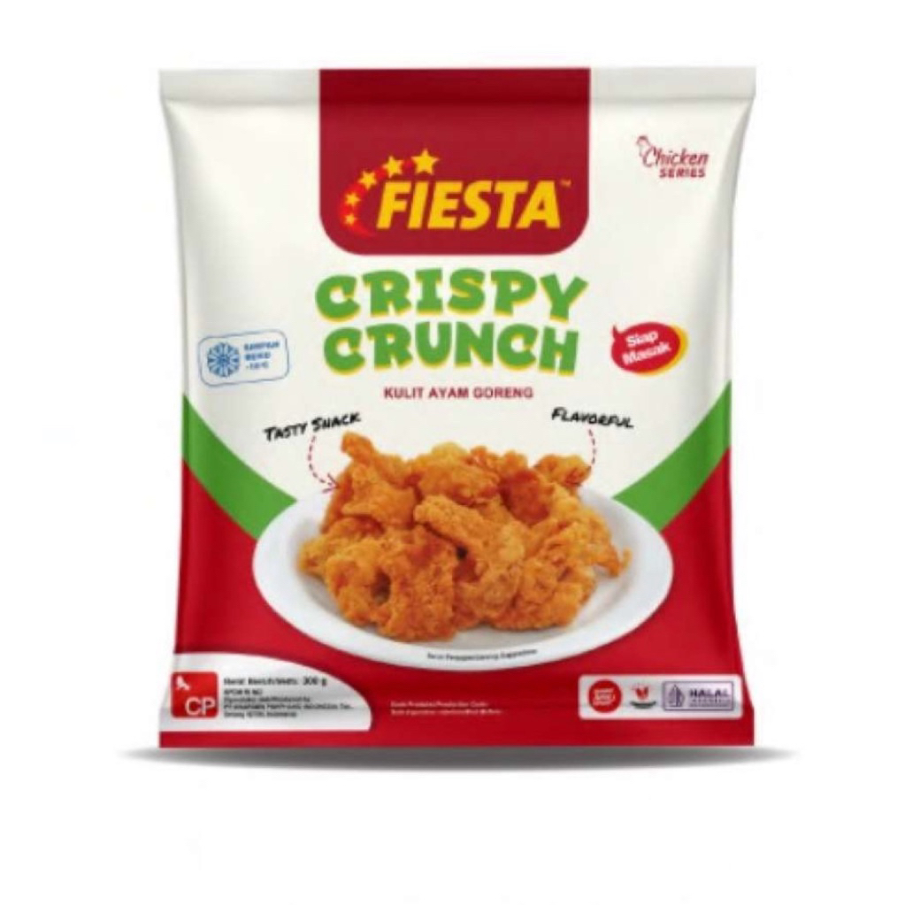 

Fiesta Crispy Crunch Kulit Ayam Goreng 300gr