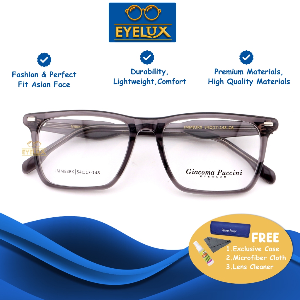 Giacoma Puccini Eyewear / GP JMM-83RX / 54-17-148 / Frame Kacamata Giacoma Puccini ORIGINAL