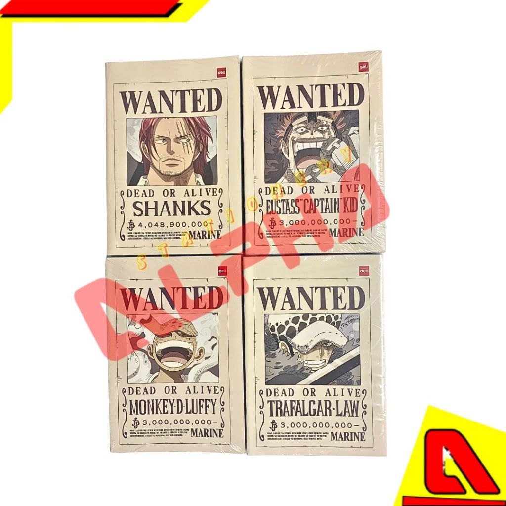 

BUKU TULIS SEKOLAH DELI BOXY 42 LEMBAR/BUKU TULIS SEKOLAH DELI ONE PIECE 10