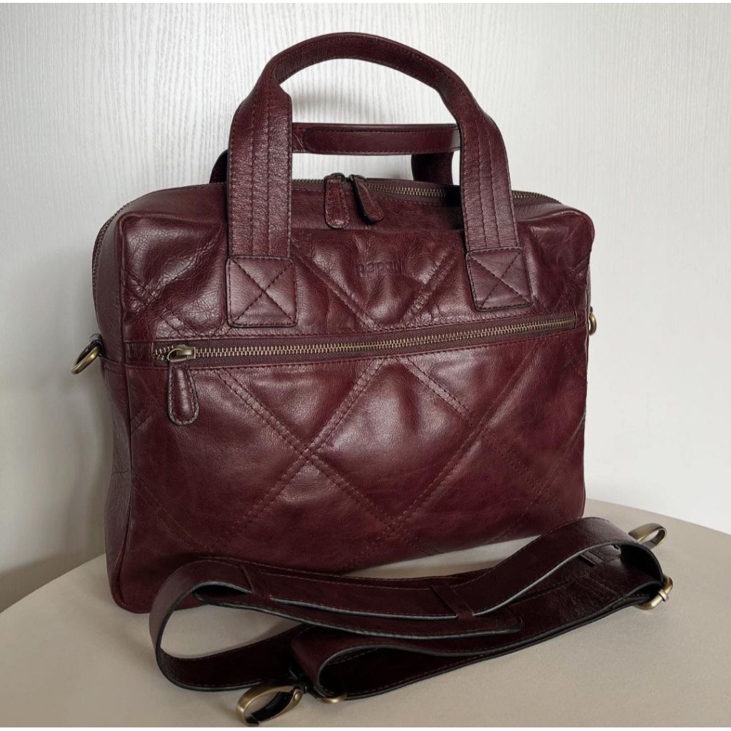 Pepari Leather Tas Laptop Wanita Kulit Sapi PA - 160