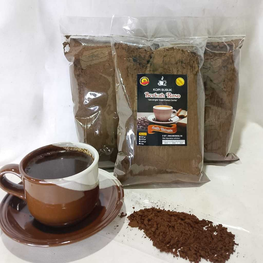

Kopi Bubuk Robusta 1kg Kopi Hitam Robusta Bubuk Kopi Pilihan Coffee Powder Robusta Kemasan Kiloan