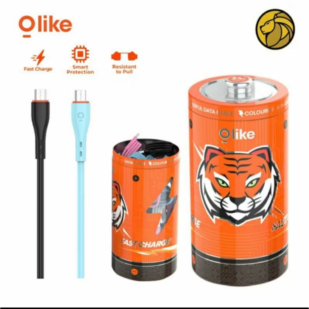 Kabel Data Olike Model D306M/D306C/D306L Kabel Charger