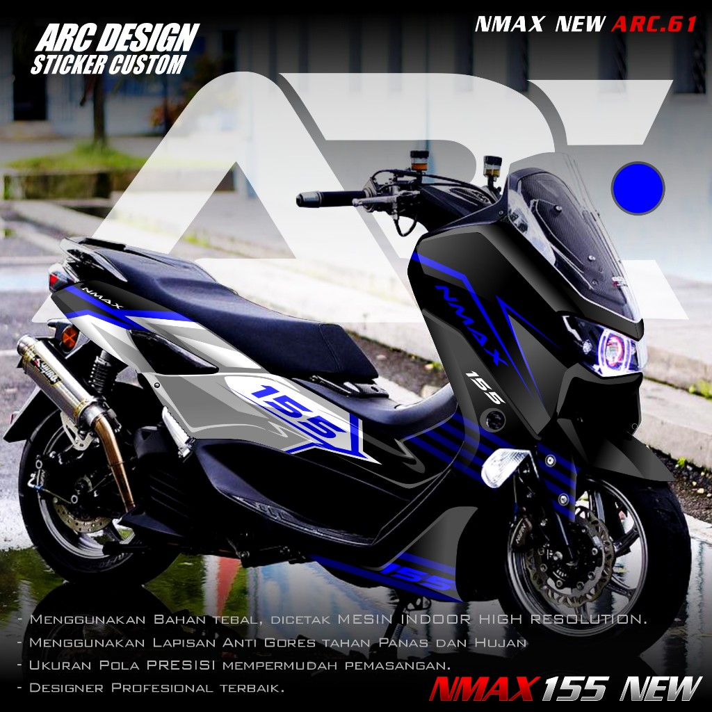 (COD PROMO) TERBARU Decal Sticker Yamaha Nmax 155 New 2020 2021 2022 2023 2024 Full Body - Stiker Sk