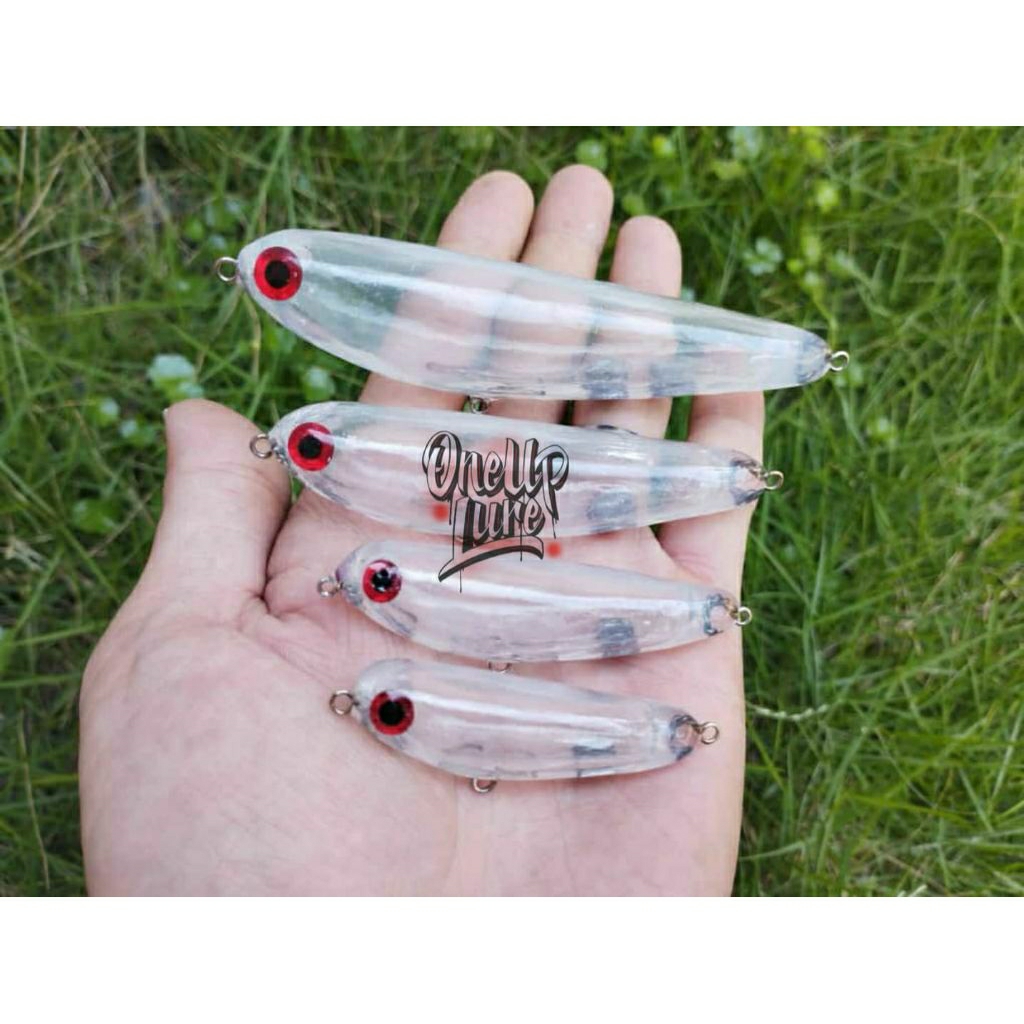WTD gluestik ONE UP lure , umpan kiler mancing casting hampala