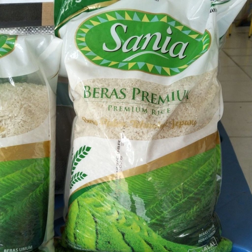 

Beras Premium merk Sania 5kg
