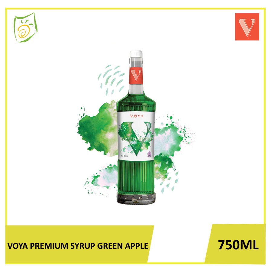 

Voya Premium Syrup Green Apple 750ml