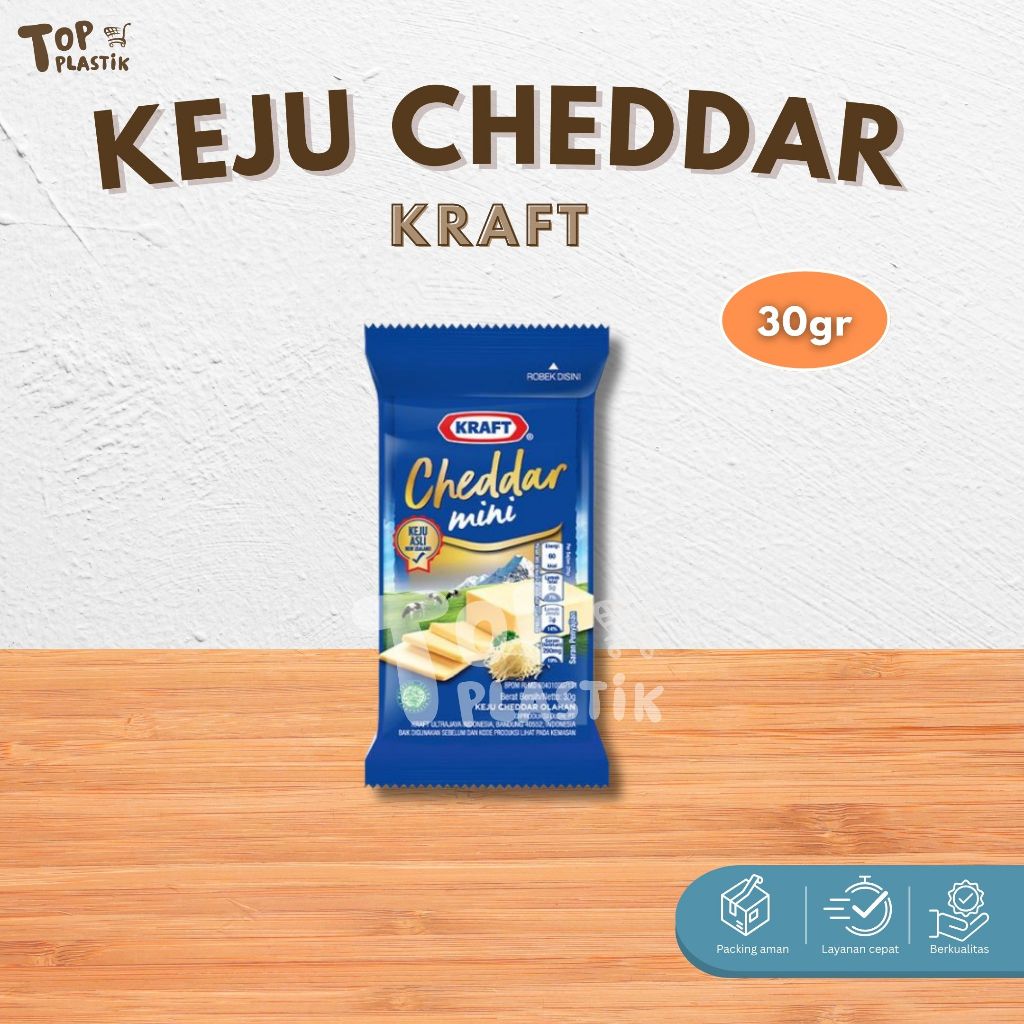 

Kraft Keju Cheddar mini Regular 30g