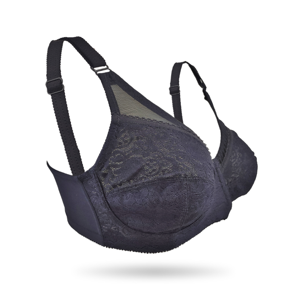 TIWIE Bra Mama / Bra Berkawat / Bra Tanpa Busa / Bra Brukat Full Cup - TWBRMM 8634