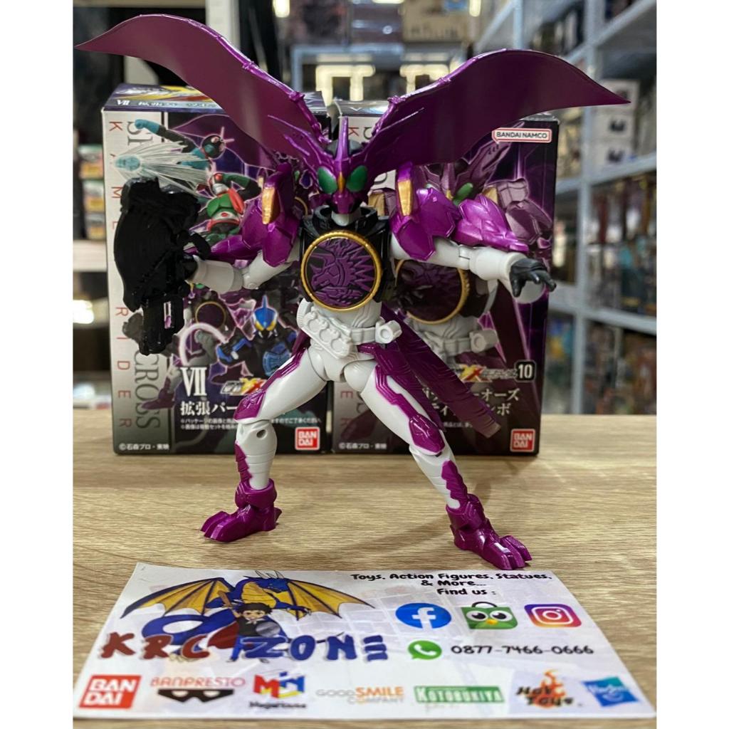 BANDAI SHODO XX DOUBLE CROSS KAMEN RIDER OOO - OZU PUTOTYRA COMBO + PARTS NOT SHF