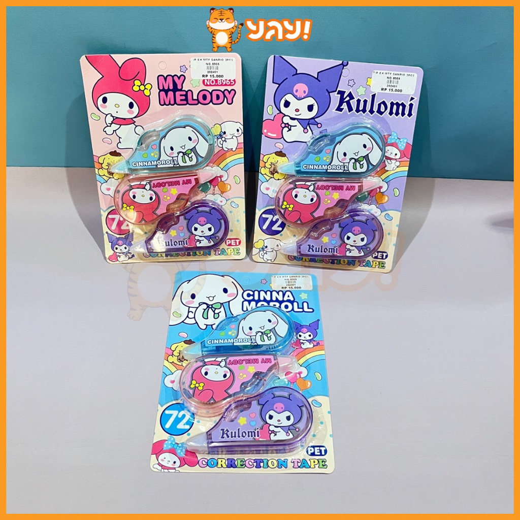 

YAY! TIP EX MOTIF SANRIO 3PCS