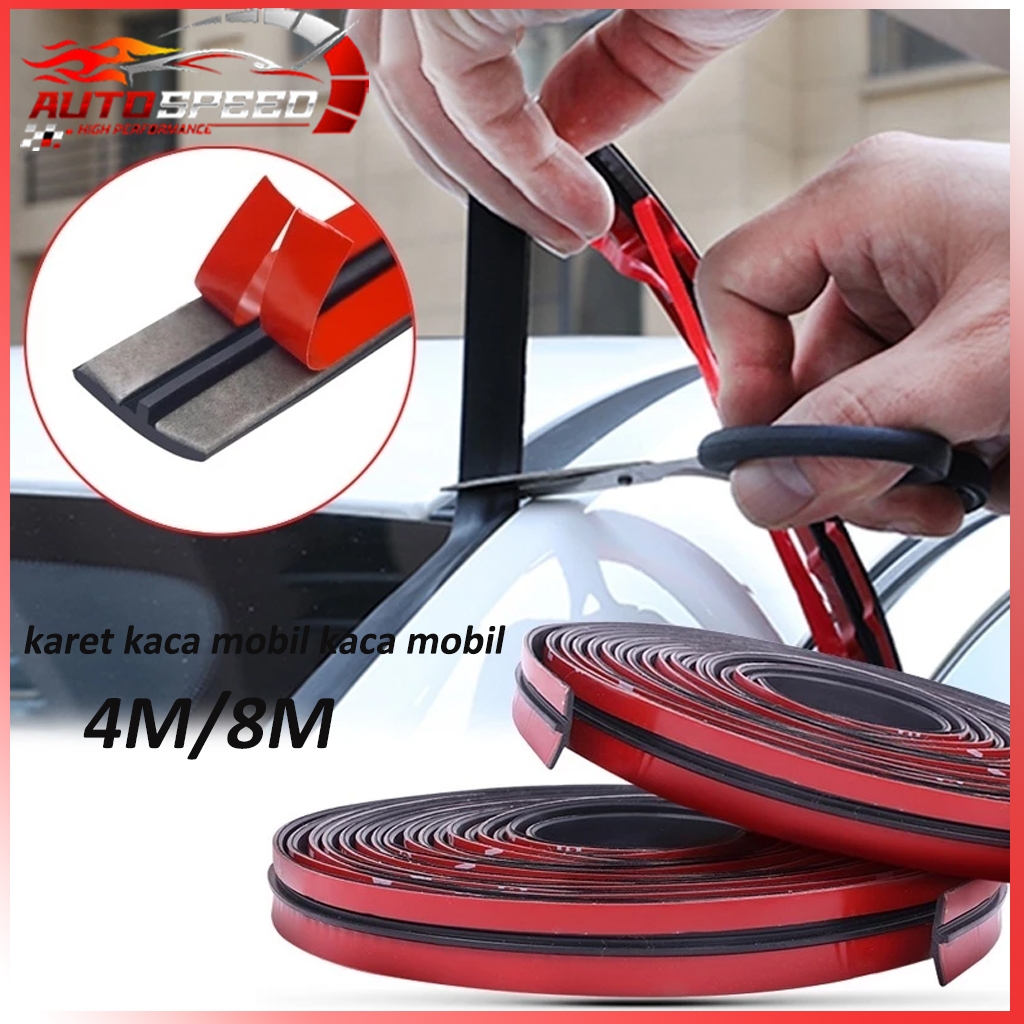 karet kaca mobil kaca mobil 8Meter karet kaca depan mobil 14MM/19MM Karet List Kaca Mobil Universal 
