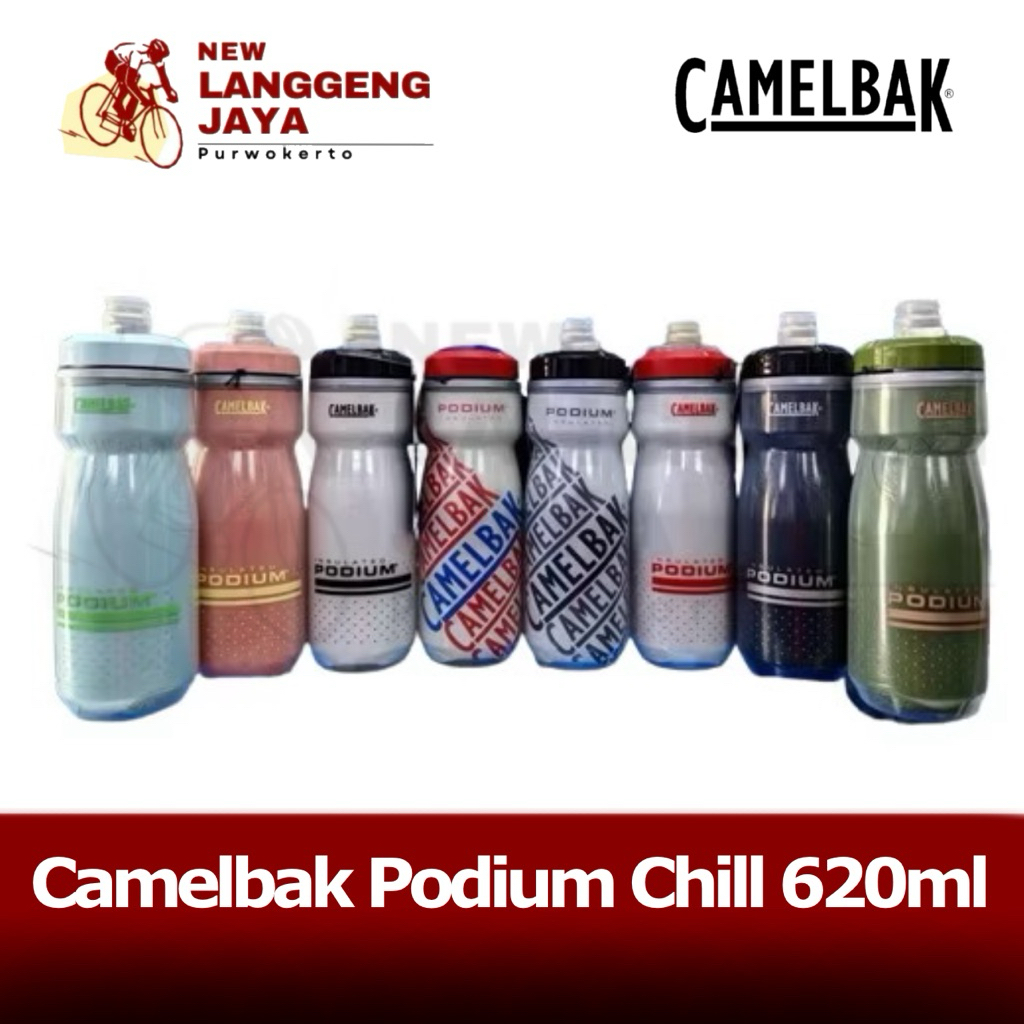 Camelbak Bidon Botol Minum Sepeda Bottle Podium Chill 620ML