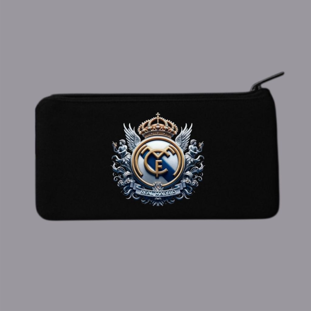 

Tempat pensil club bola real madrid/Tepak kanvas premium/Tempat alat tulis pouch serbaguna