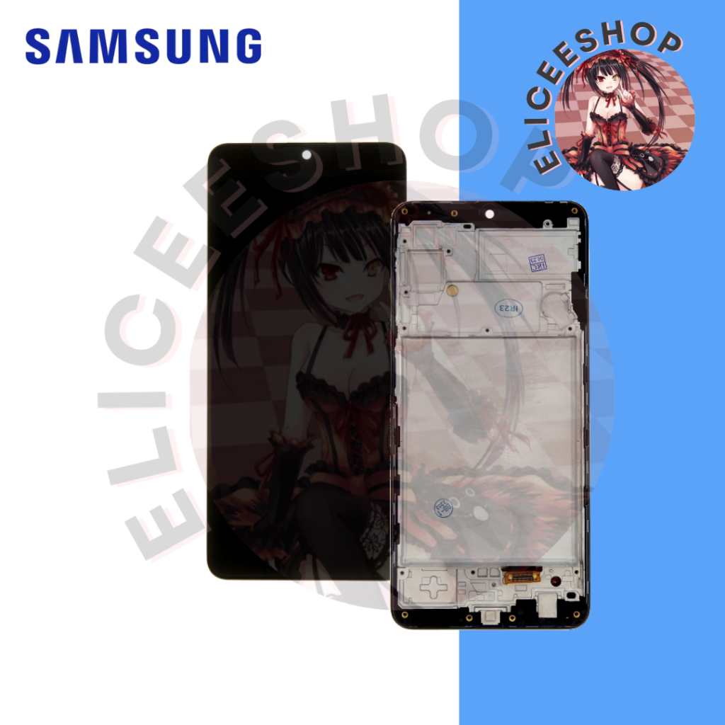 LCD TOUCHSCREEN SAMSUNG A22 4G ORI + FRAME
