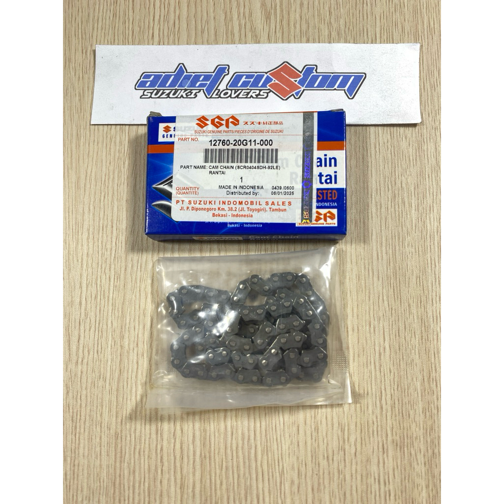 Rantai Kamprat Suzuki Arashi / Skywave Original SGP – 12760-20G11