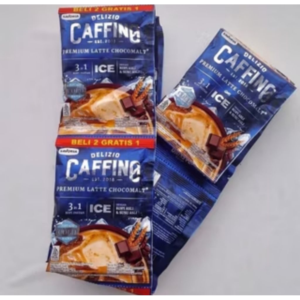

Kopi Caffino Premium Latte Chocomalt Ice Isi 10 Sachet