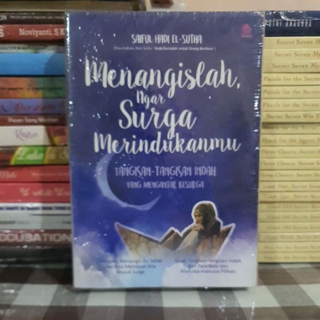 BUKU ORIGINAL MENANGISLAH AGAR SURGA MERINDUKANMU