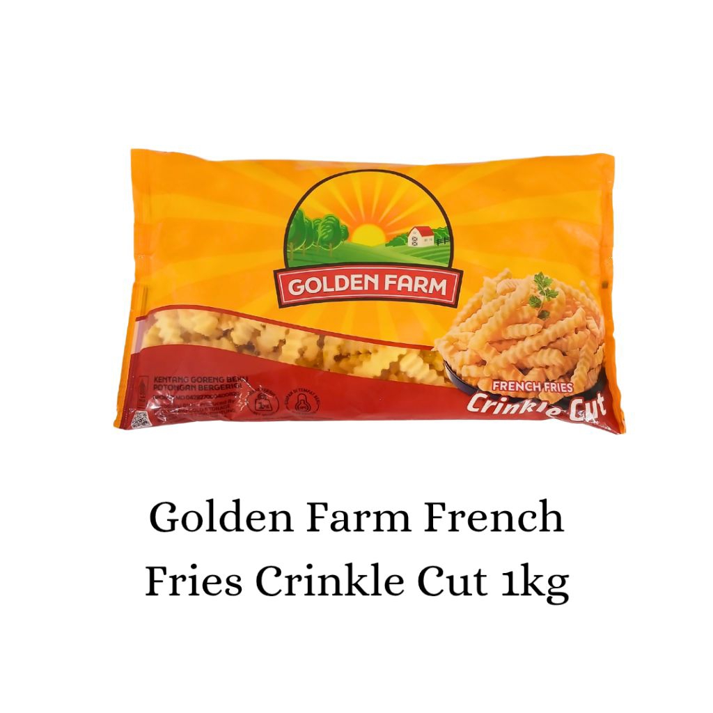 

Golden Farm French Fries Crinkle Cut 1kg