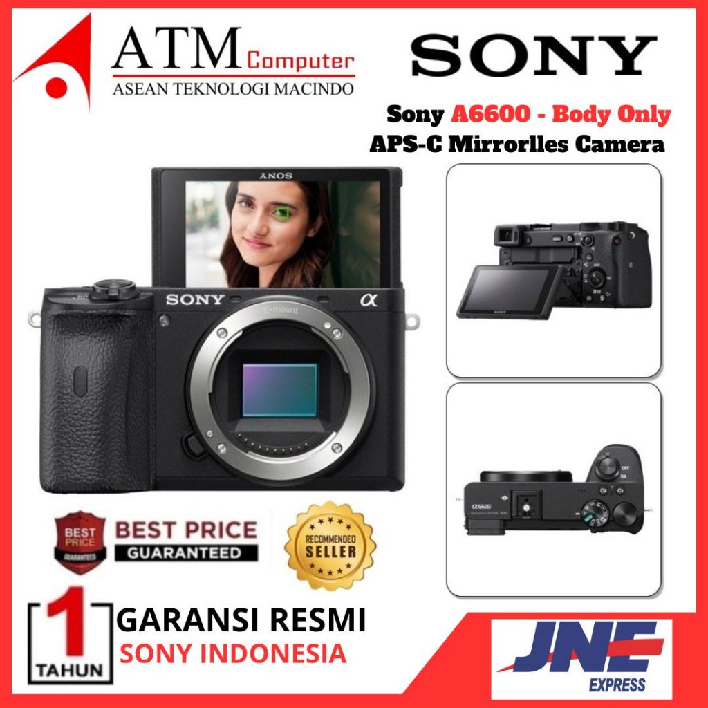 Sony A6600 / Sony Alpha 6600 A6600 / Sony 6600 Body Only Garansi Resmi