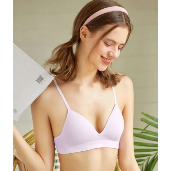 [Normal Price Idr 185.000,-] Step-3 Young Bra Remaja Little Hearts Bra Miniset Music Magic Seamfree,