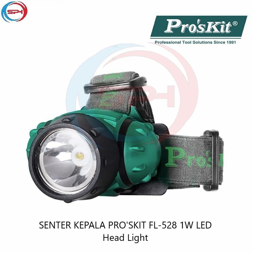 SENTER KEPALA PRO'SKIT FL-528 1W LED Head Light ORIGINAL