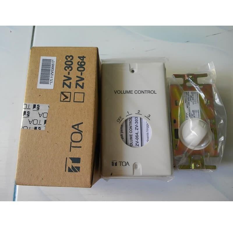 Volume Control TOA ZV-303 ZV303 ZV 303 Attenuator 30 Watt - Box ( YS11W)